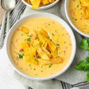 Tortilla Soup pin for Pinterest.